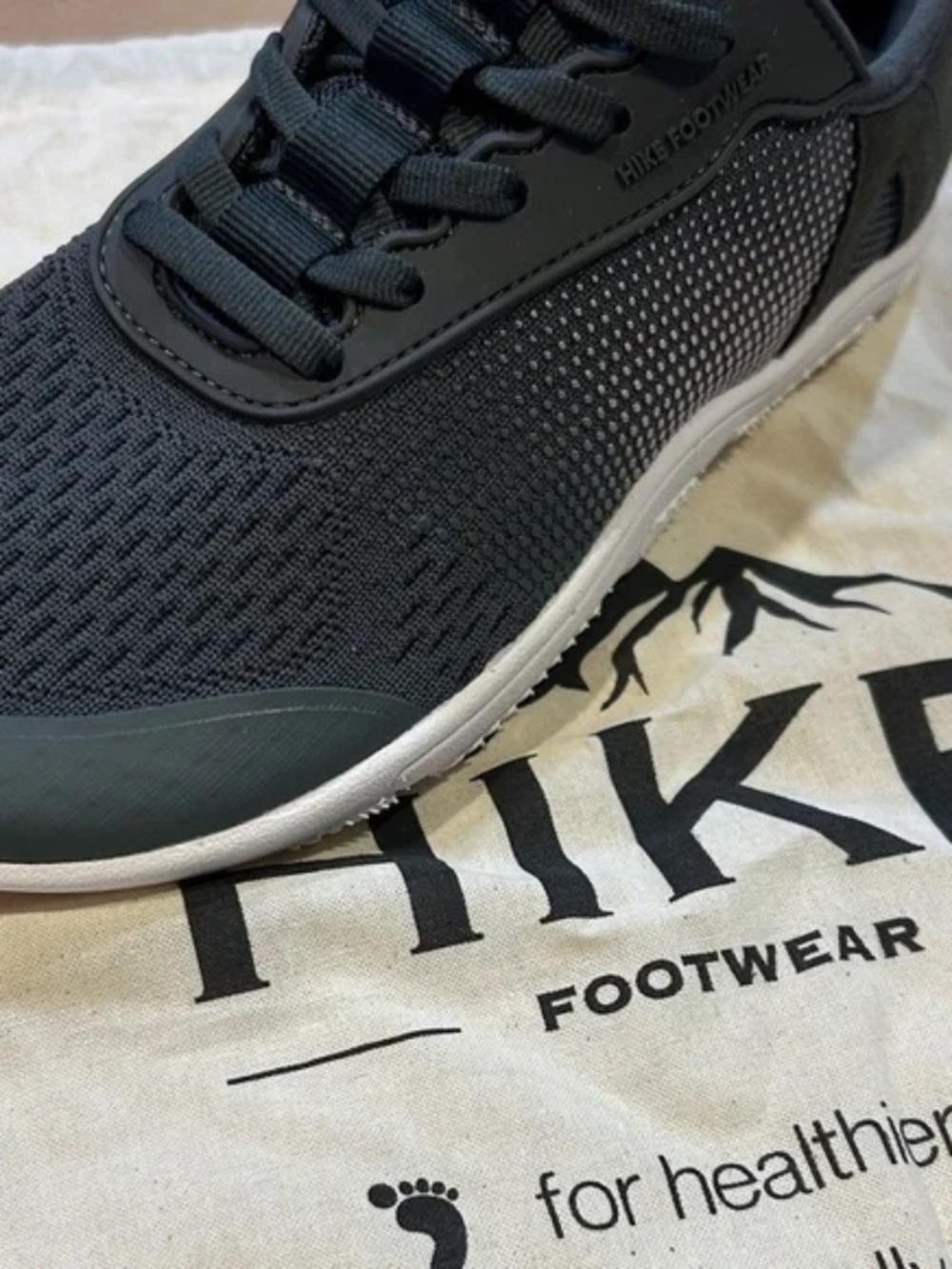 Hike Footwear Stride Hands-Off lace up Ergonomic Shoes grey women's size EU 41